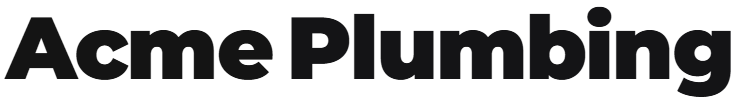 Acme Plumbing logo