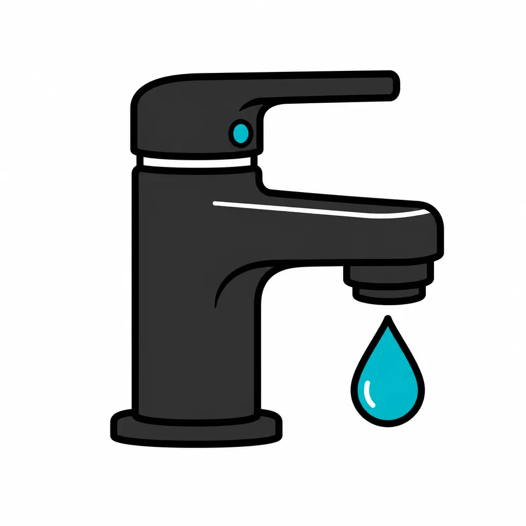 Water heater and boiler service icon